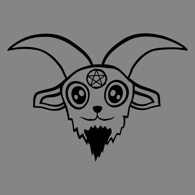 Pentagram Devil Goat