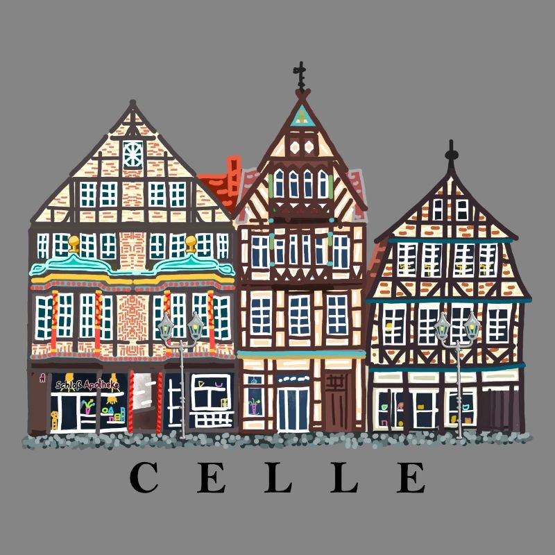 Celle, Lower Saxony, Half-timbered houses, Germany