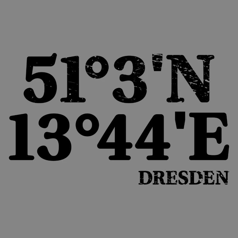 Dresden Souvenir Coordinates