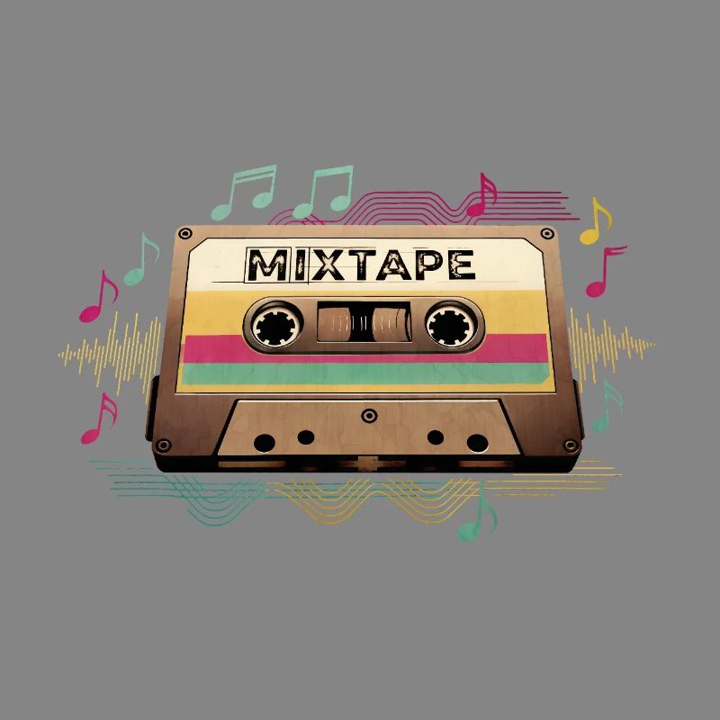 Mixtape rétro NeonNotes