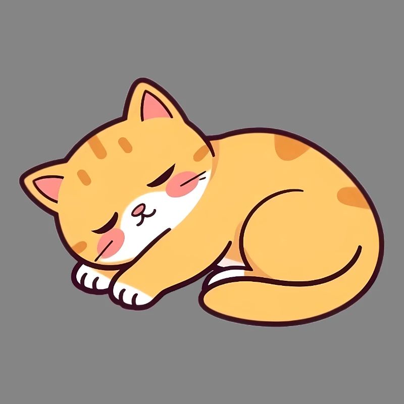 sleeping cat