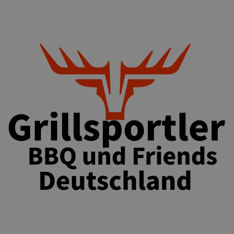 Deer Head Silhouette Rust