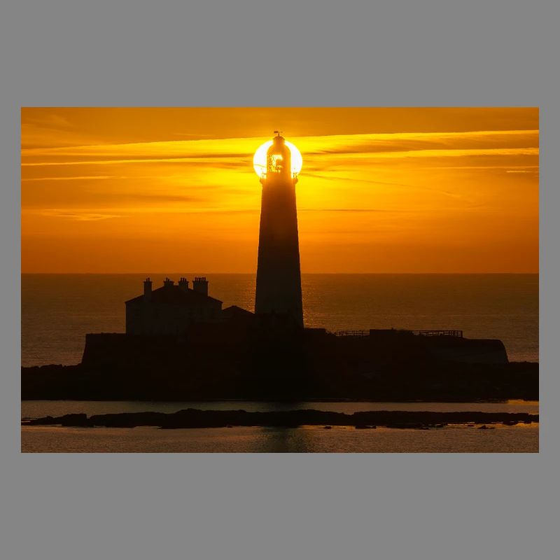 sunrise St Marys Lighthouse