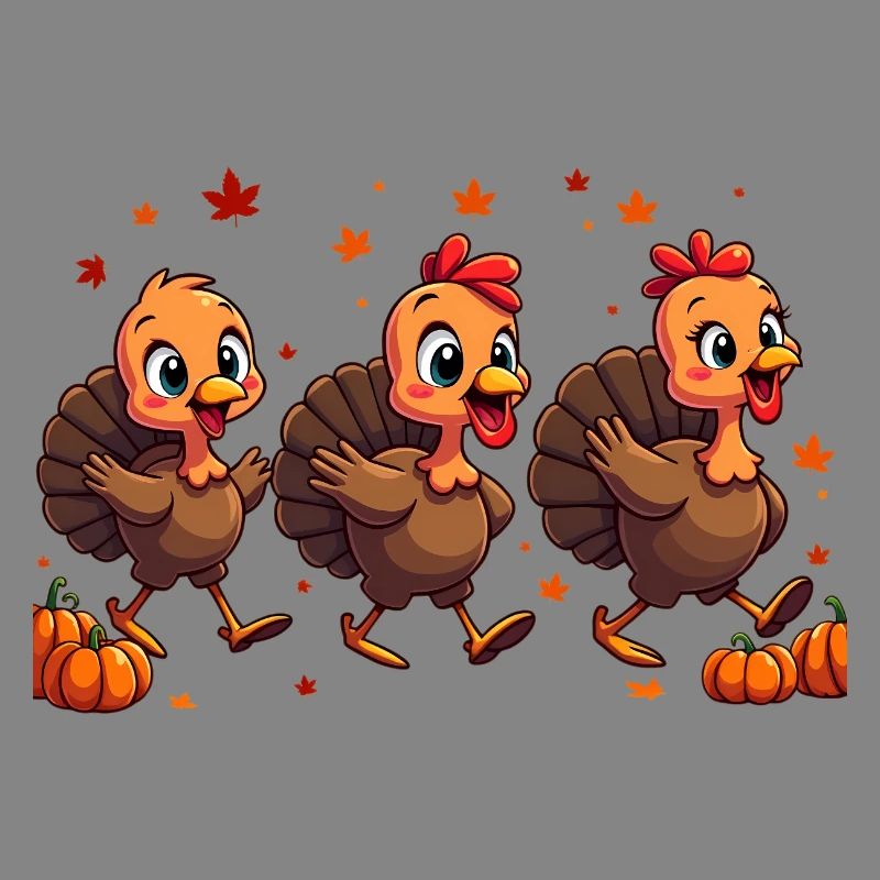 Bébé dinde de Thanksgiving