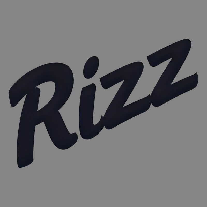 Rizz Neon Script