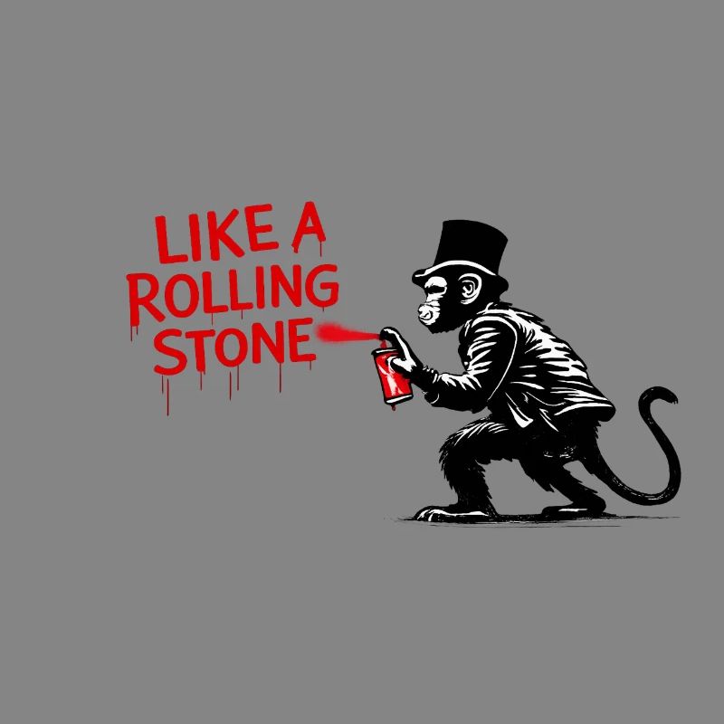 Like a Rolling Stone Monkey