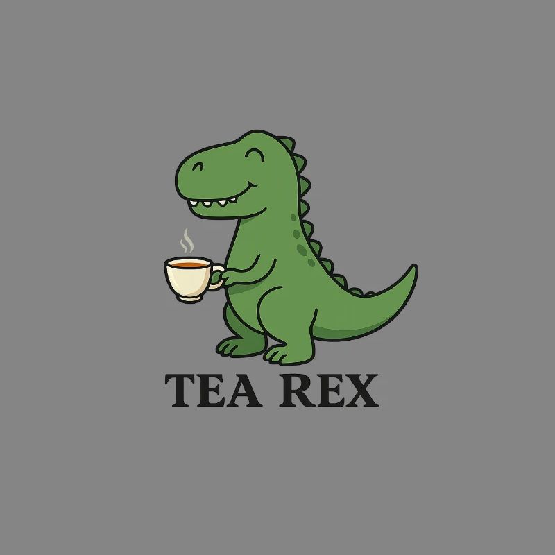 Tea Rex Dino mit Tee