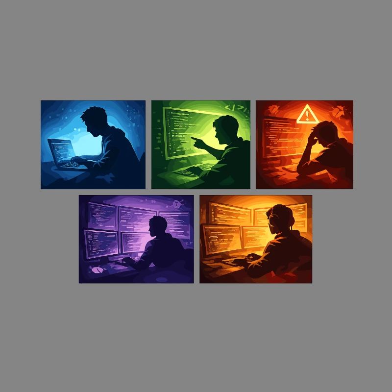 Neon Coding: Screen Worlds