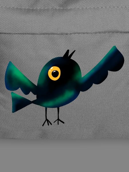 Nachtvogel im Wald 