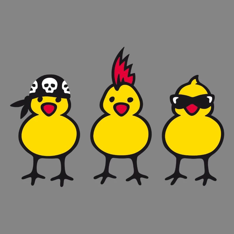 three chicks (b)
