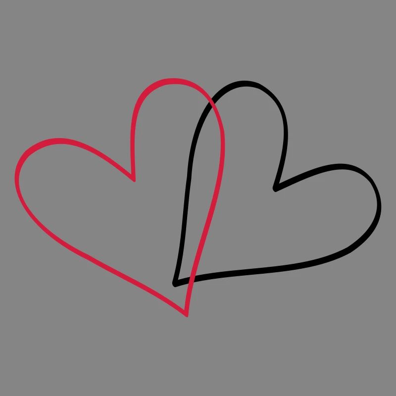 Herzen Herz Geschenkidee Partnerlook