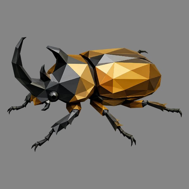 Geometrischer Goldkäfer