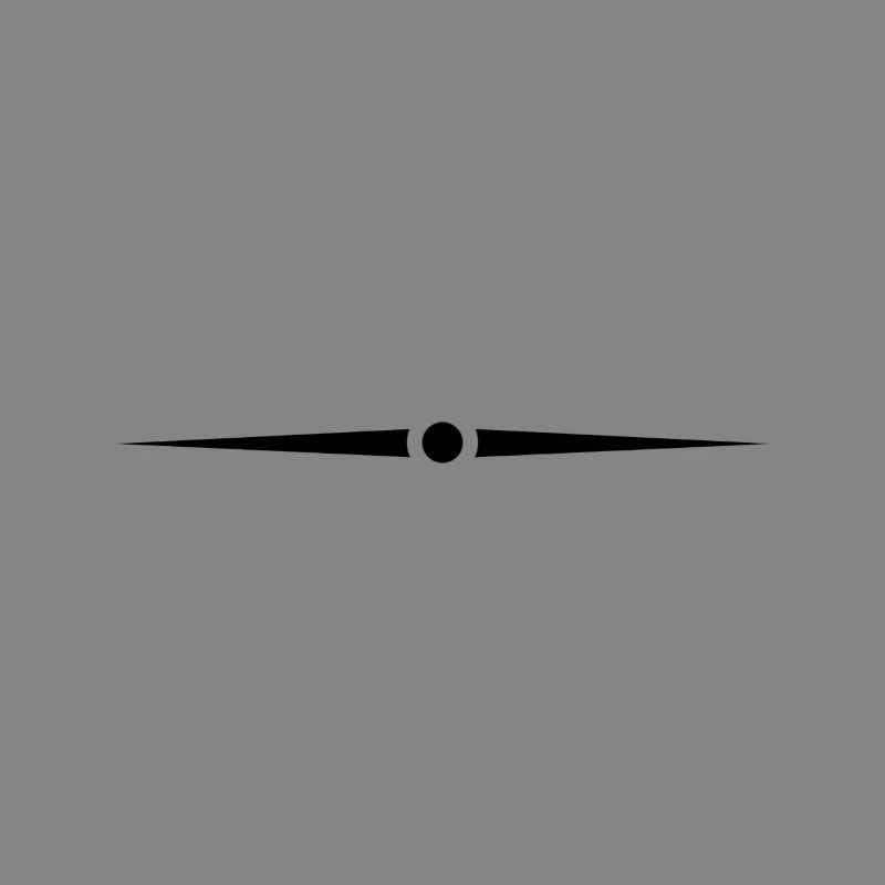 Black hyphen