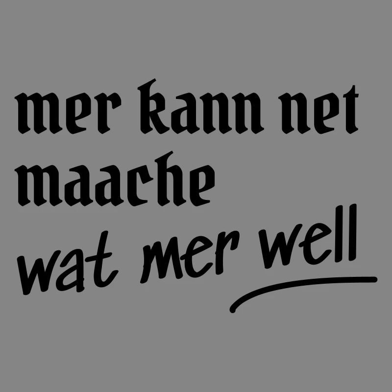 Cologne Saying Design Gift