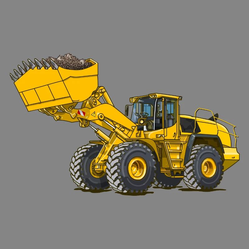Wheel loader, construction machine