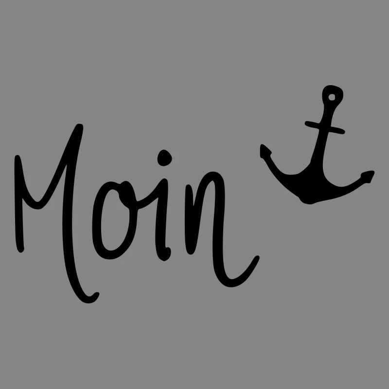 Moin mit Anker