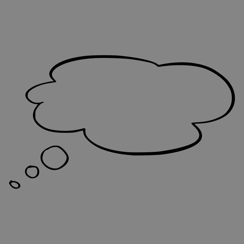 Thought bubble