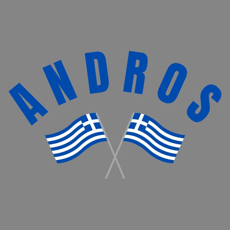 Andros a traversé les drapeaux grecs