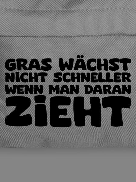 Gras wächst nicht schneller