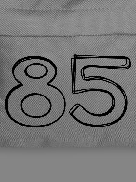 Zahl 85 handgezeichnet
