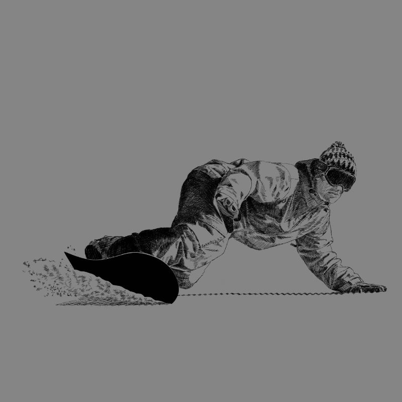 Freerider Snowboarder