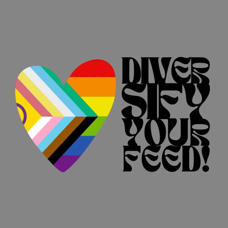 🌈♿ Diversify Your Feed –Progress Pride&Disability