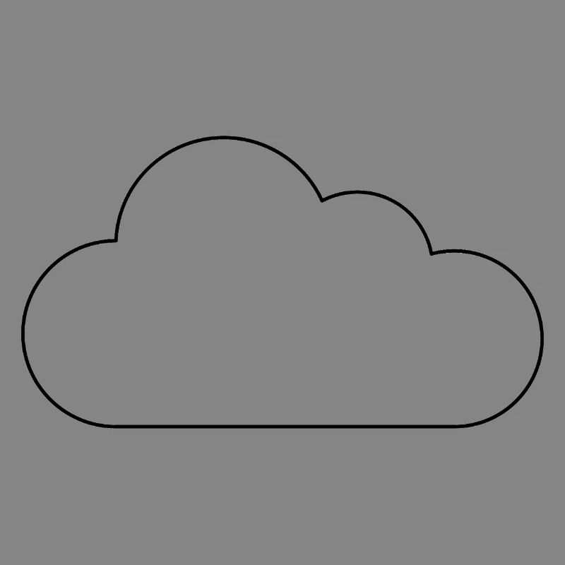 Cloud outline