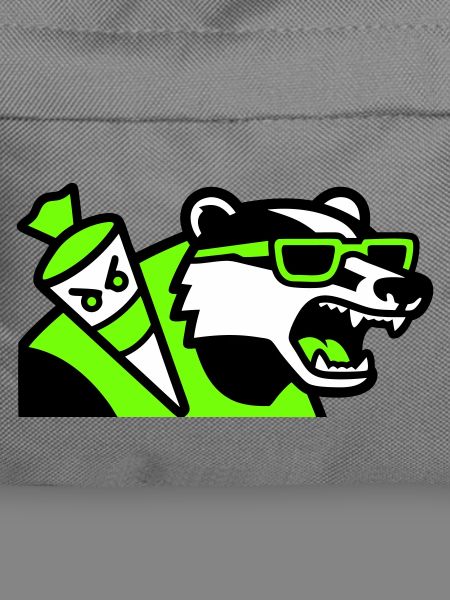 Badger Schoolbag Mascot