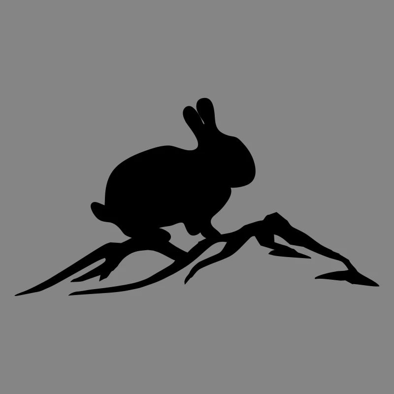 Bunny on mountain