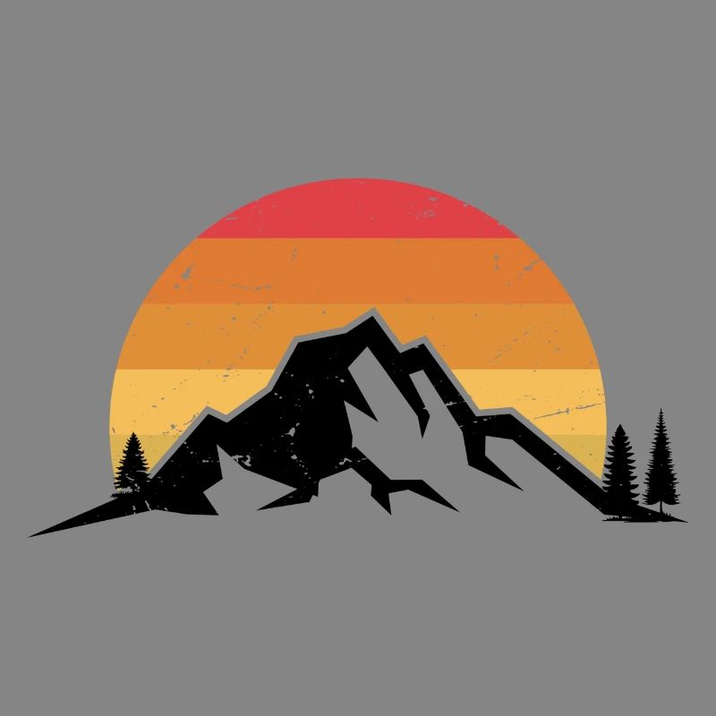 Sunset Ridge Silhouette