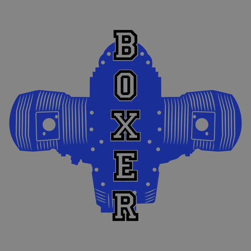 Boxermotor Motorrad Motorradfahrer Biker Motor