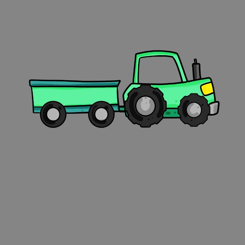 Tractor with trailer