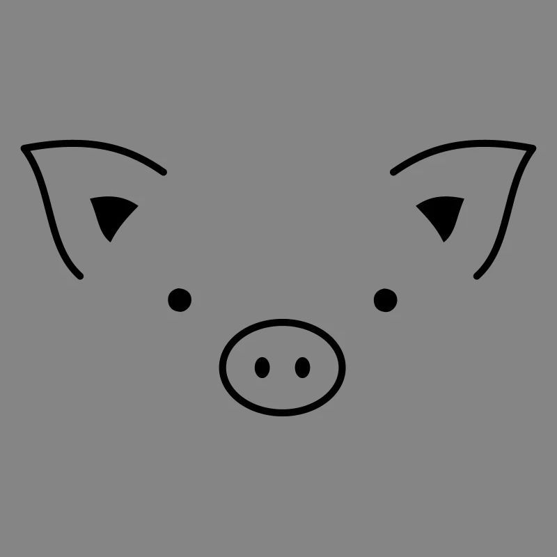 Pig sow piglets