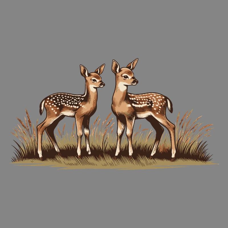 Deer on meadow