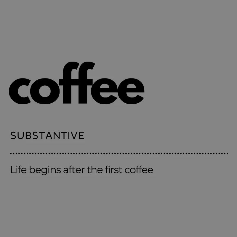coffee– Leben beginnt danach