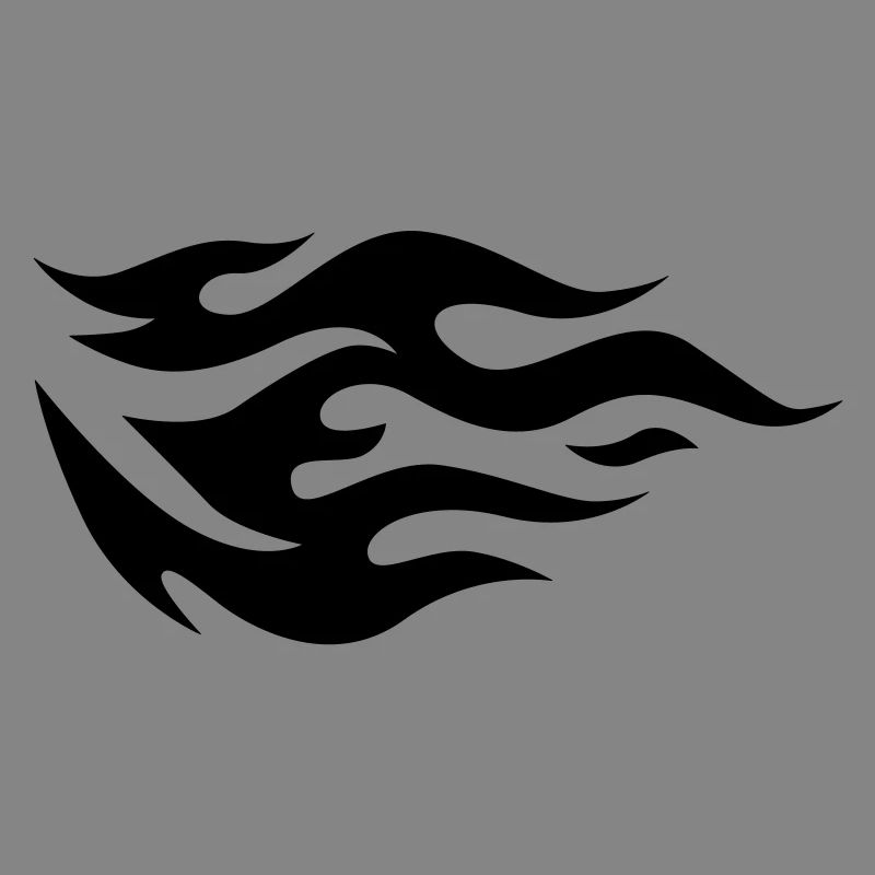 Flammen eines Feuers