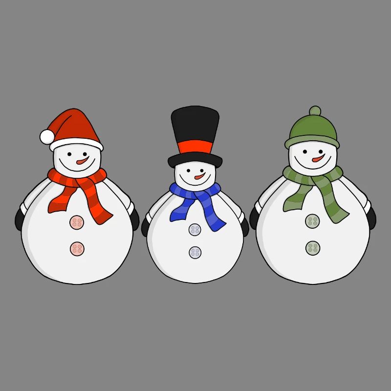 Snowmen Winter has come
