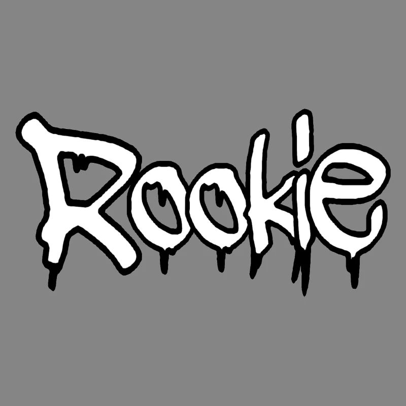 Conception de texte de recrue de style graffiti