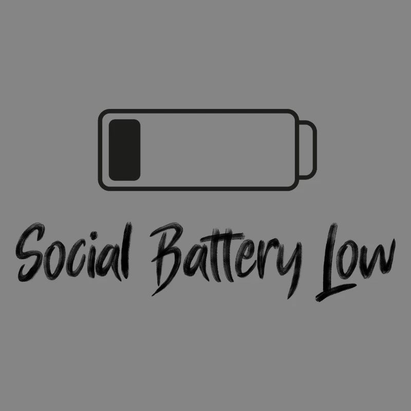 social battery low