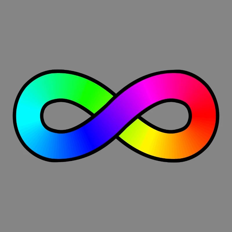 Autism Rainbow Infinity