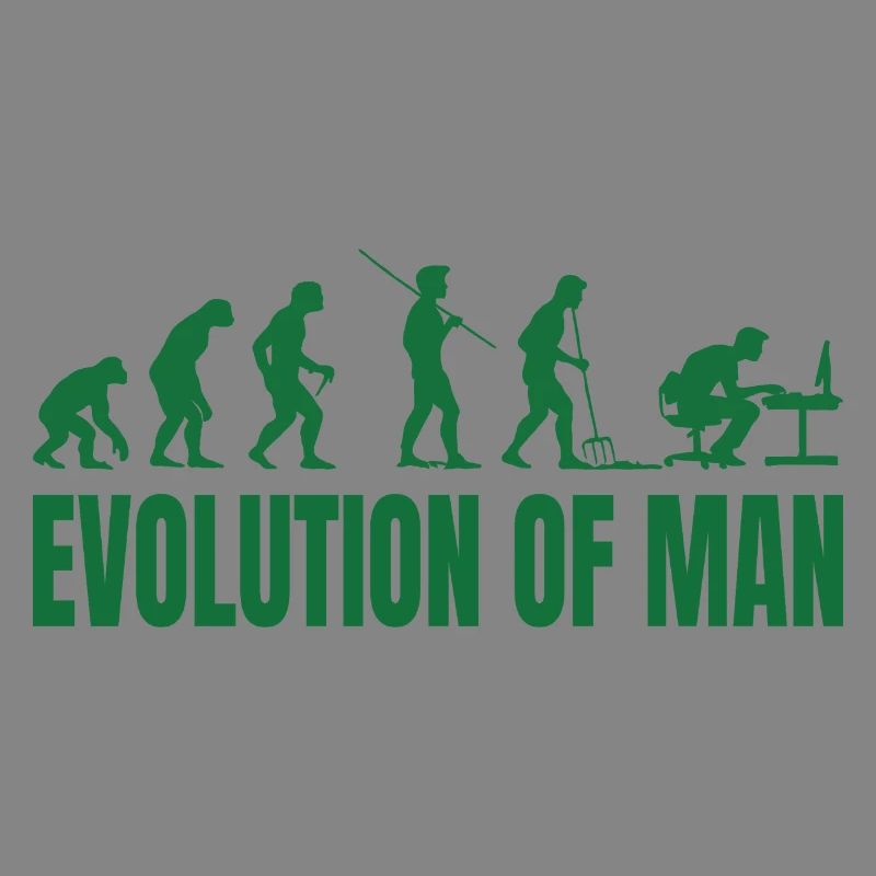 Evolution of Man Programmierer IT