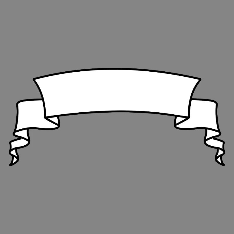 Text Banner white