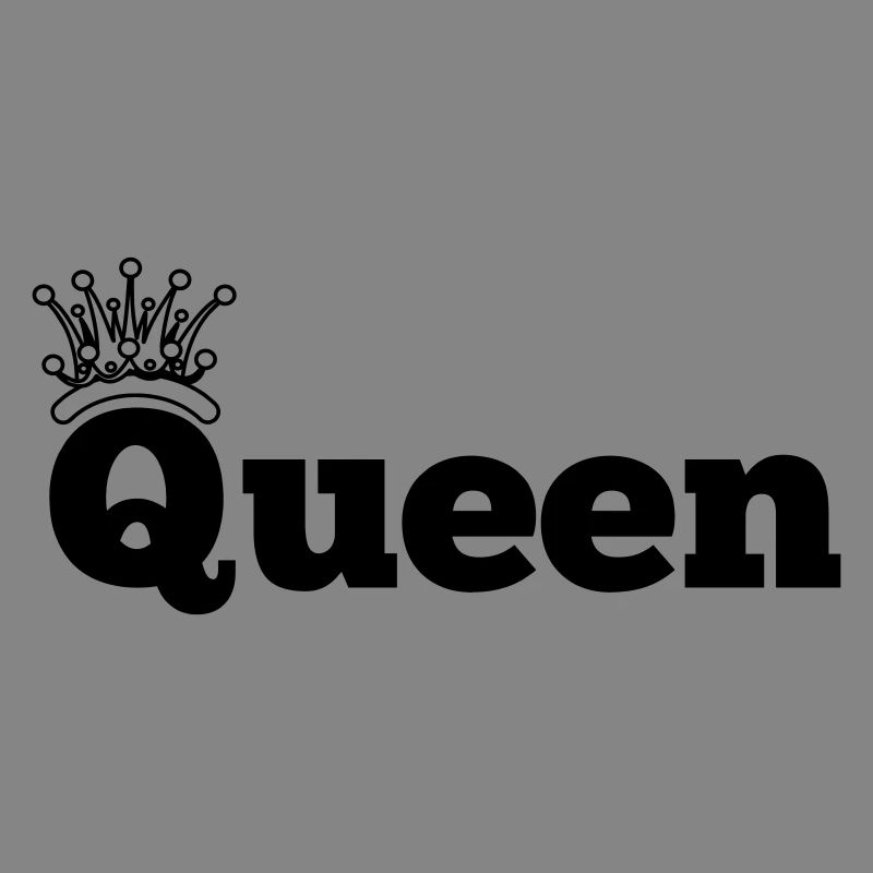 Queen with crown