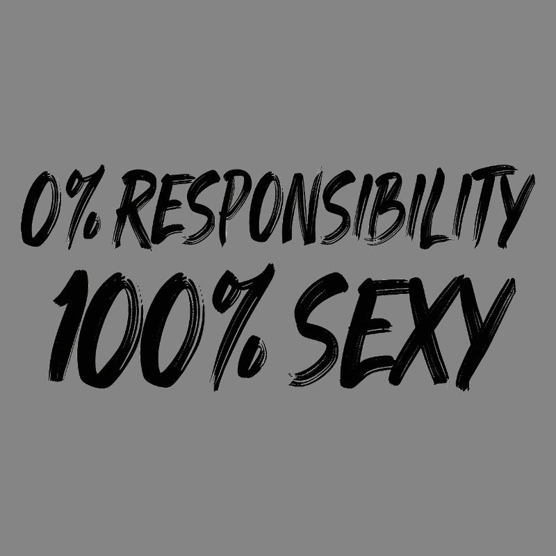 100% Sexy Typo Statement