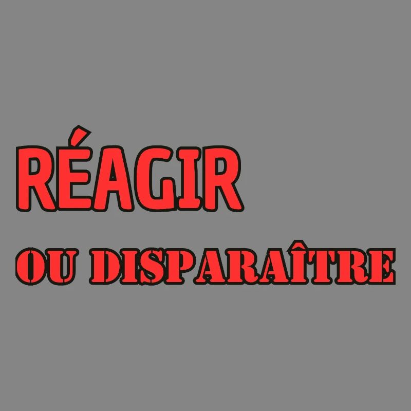 Reagieren oder verschwinden