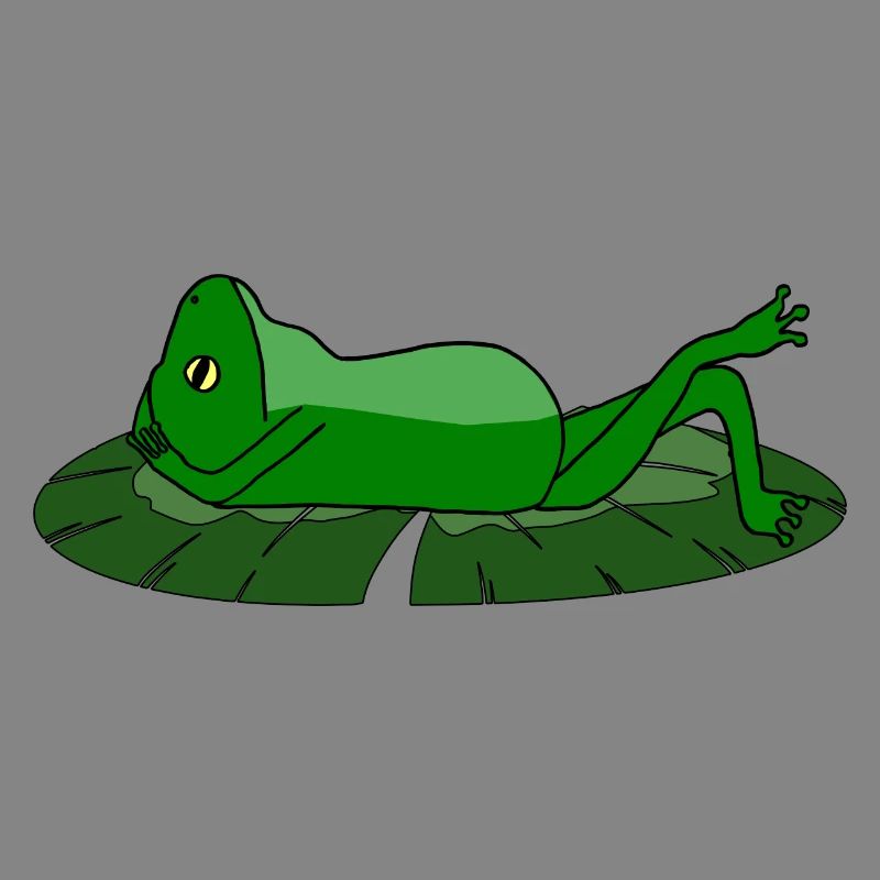 Frog Toad Chill Toad