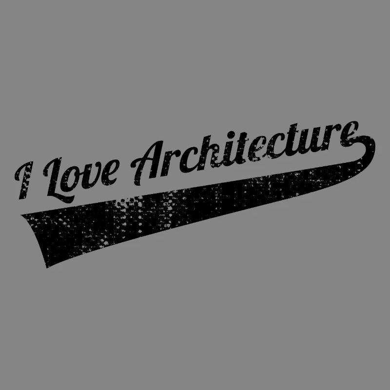 I love architecture