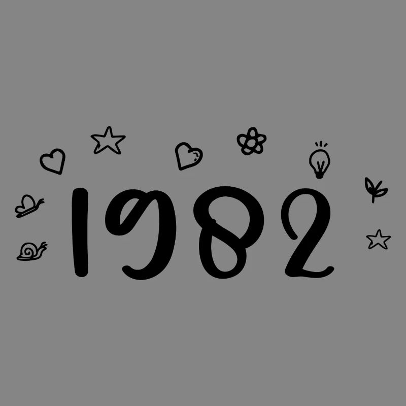 1982 Anniversary 1982 Retro 1982