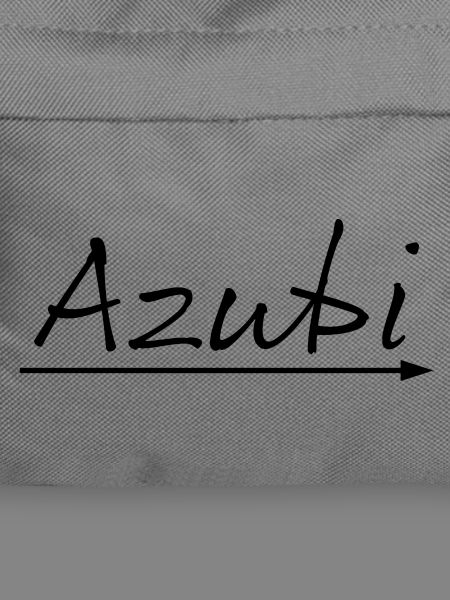 Design Azubi arrow schwarz
