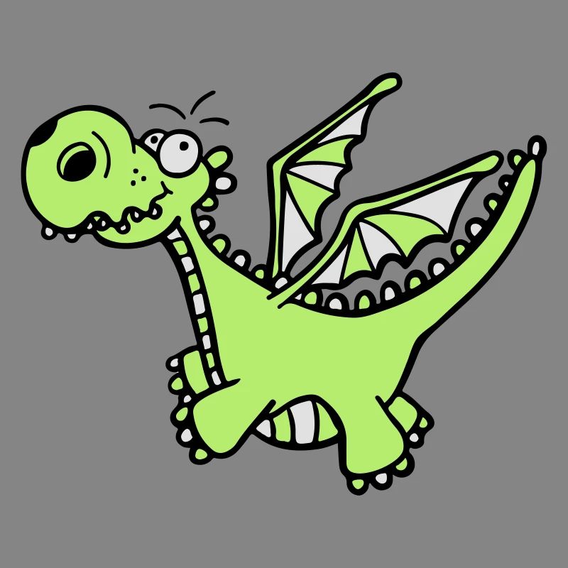 Mächtiger Drache